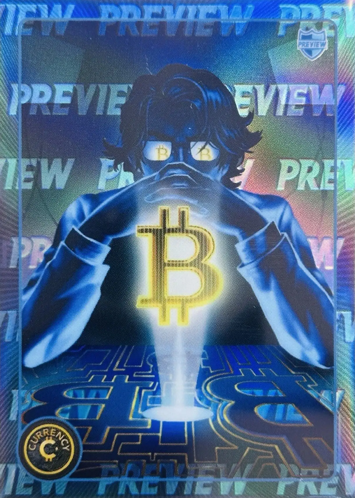 Satoshi Nakamoto card front