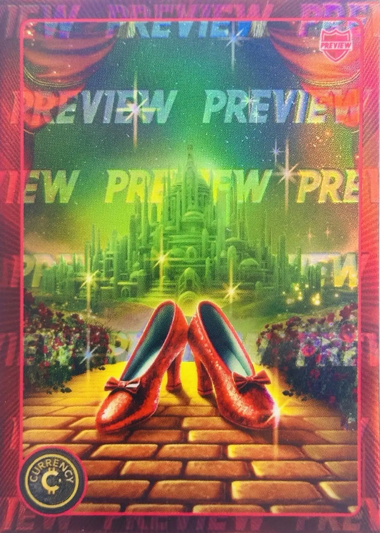 Ruby Slippers card front
