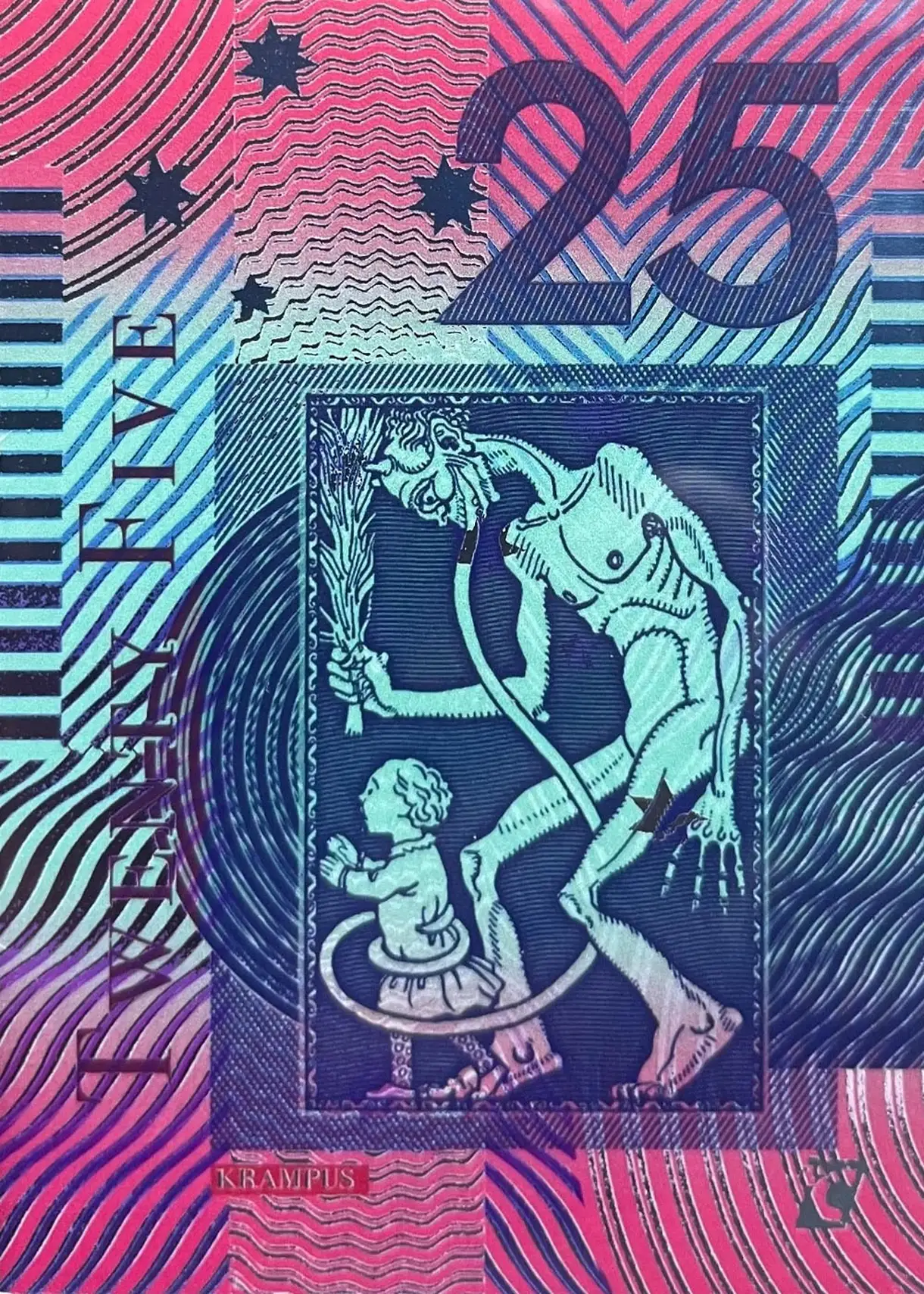 Krampus (25) (Cold Foil) card back