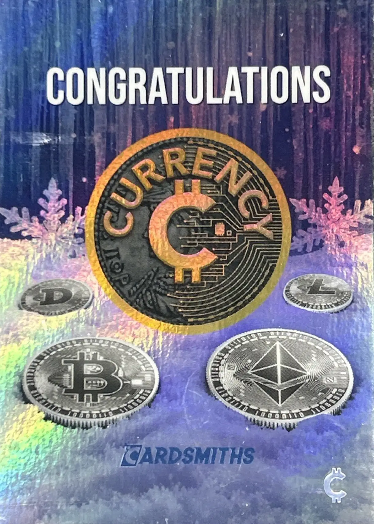 Redemption card front