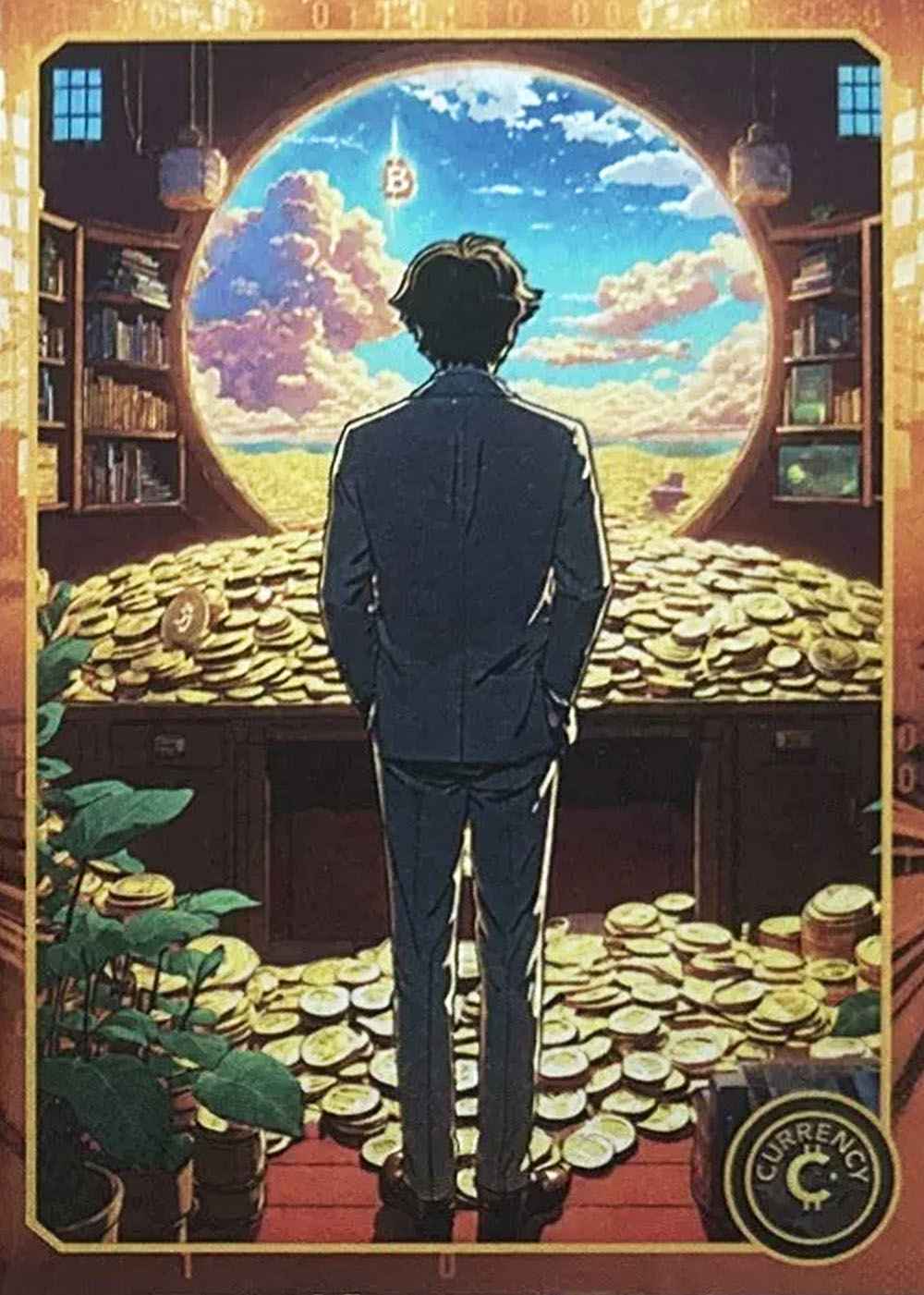 Satoshi (Beckett Promo) card front