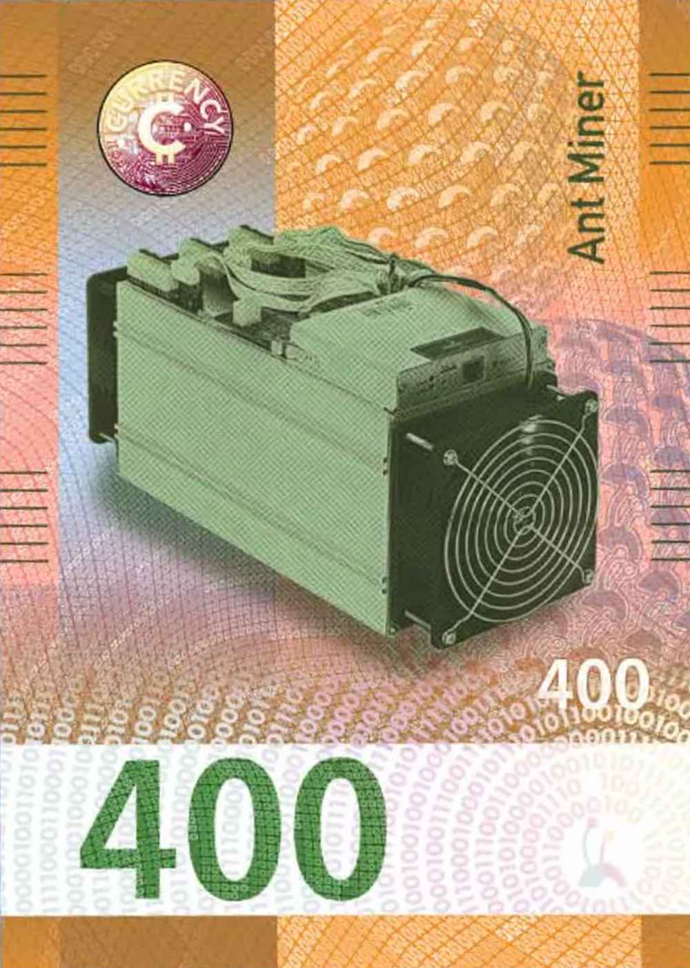 Ant Miner (400) card front