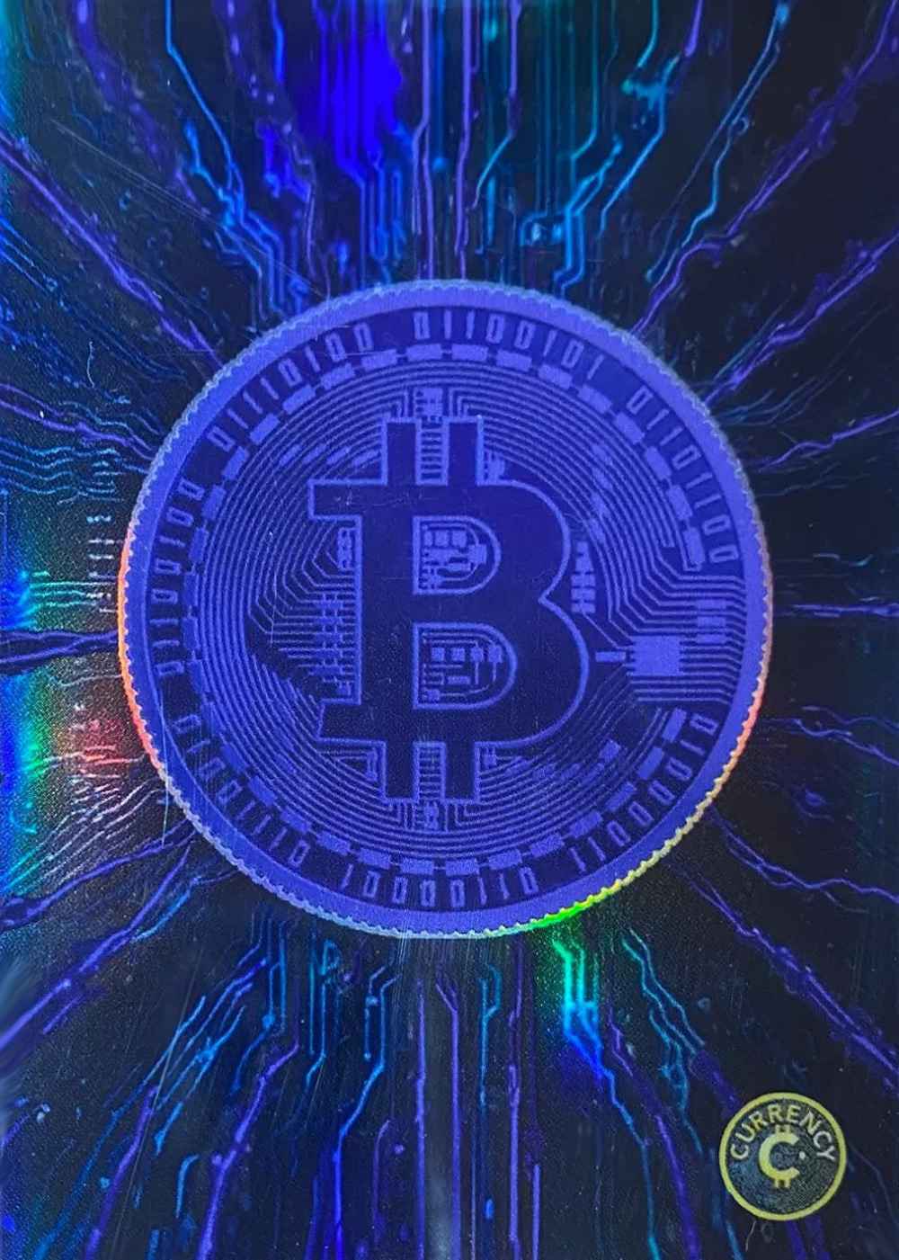 Bitcoin (BTC Convention Refractor) (Amethyst) thumbnail