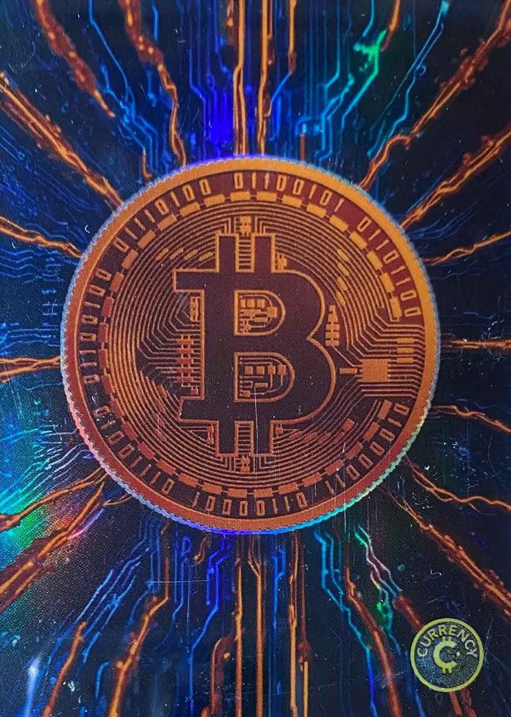 Bitcoin (BTC Convention Refractor) (Beryl) thumbnail