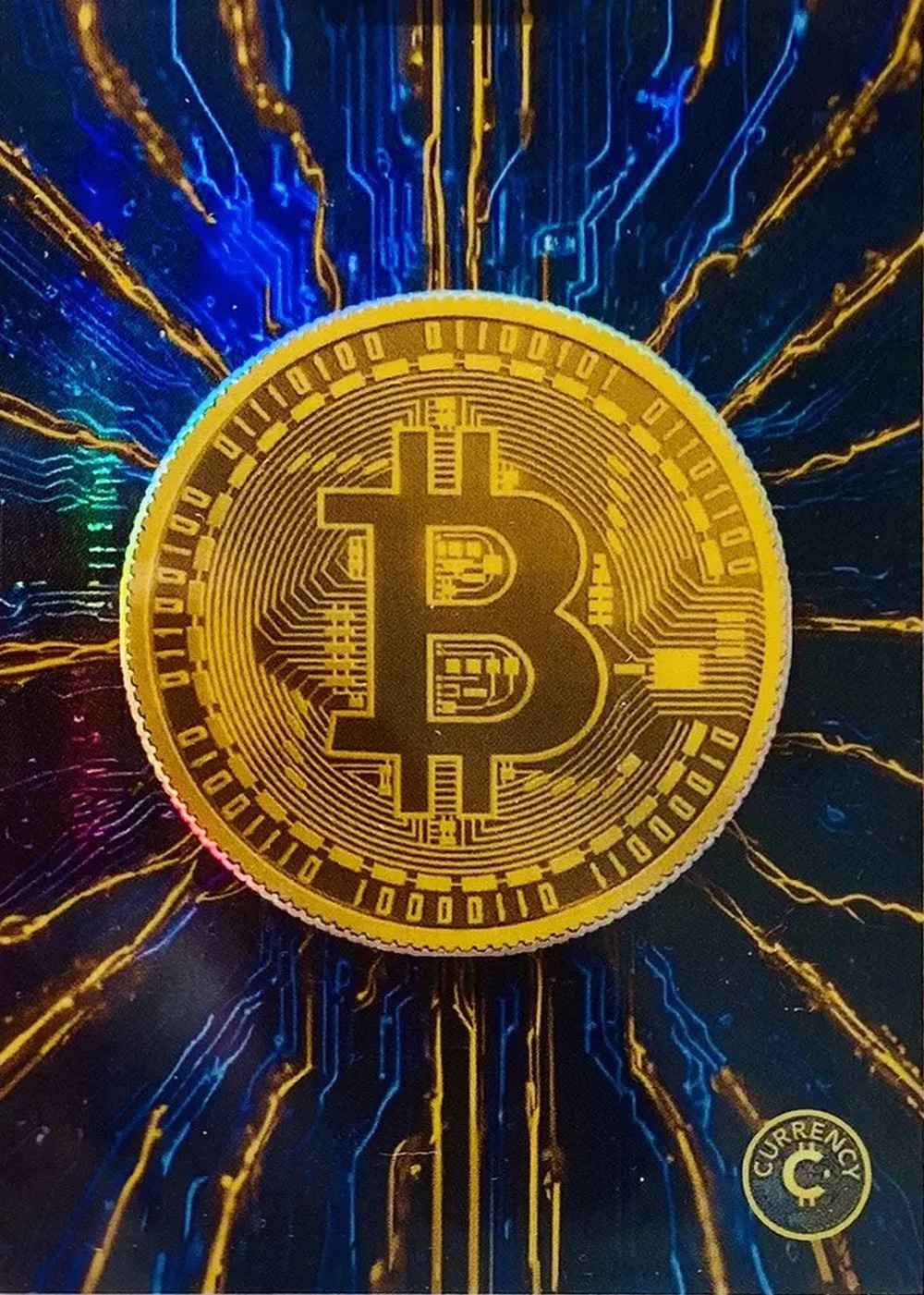 Bitcoin (BTC Convention Refractor) (Gold) thumbnail