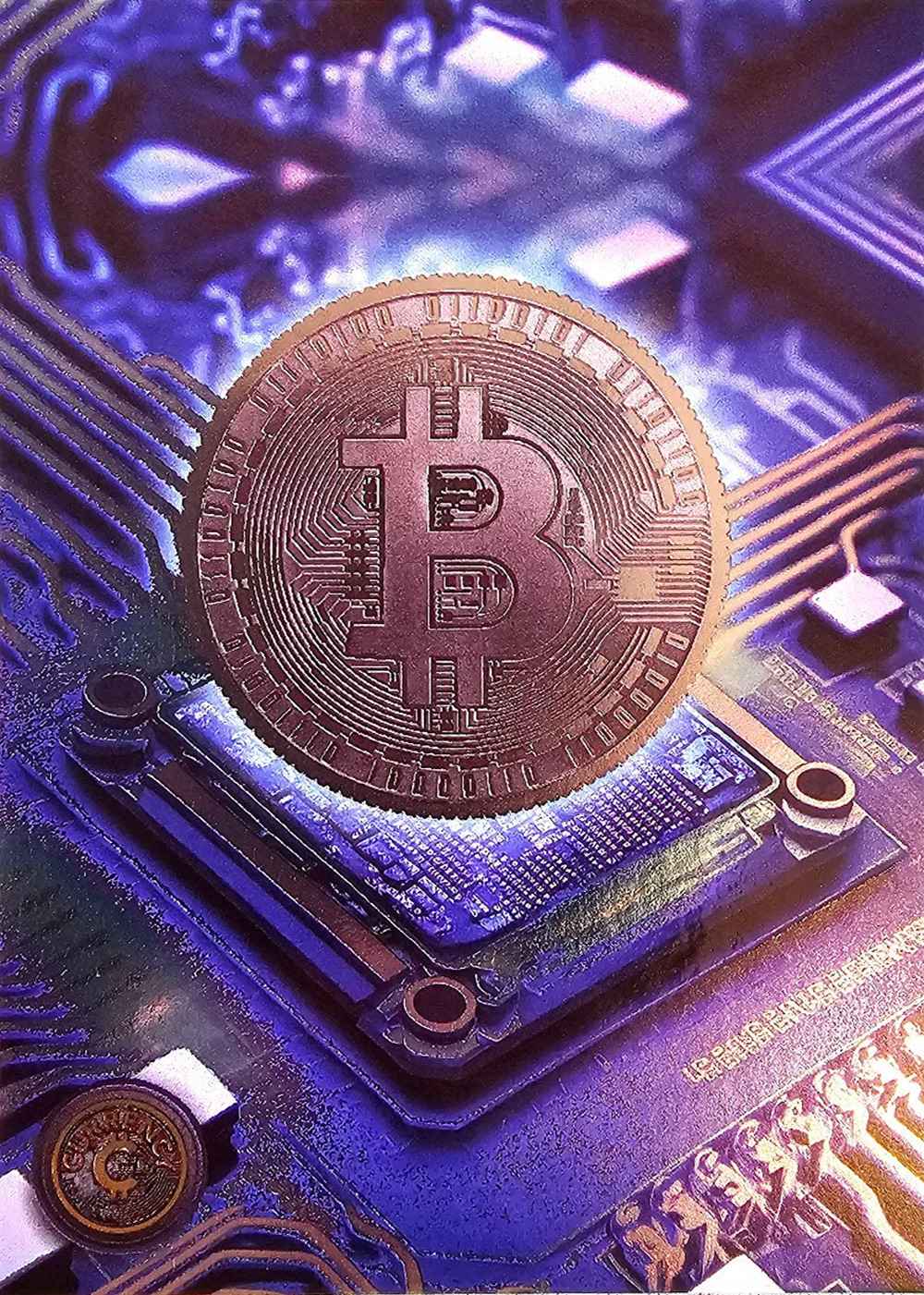 Bitcoin (The National Exclusive) card front
