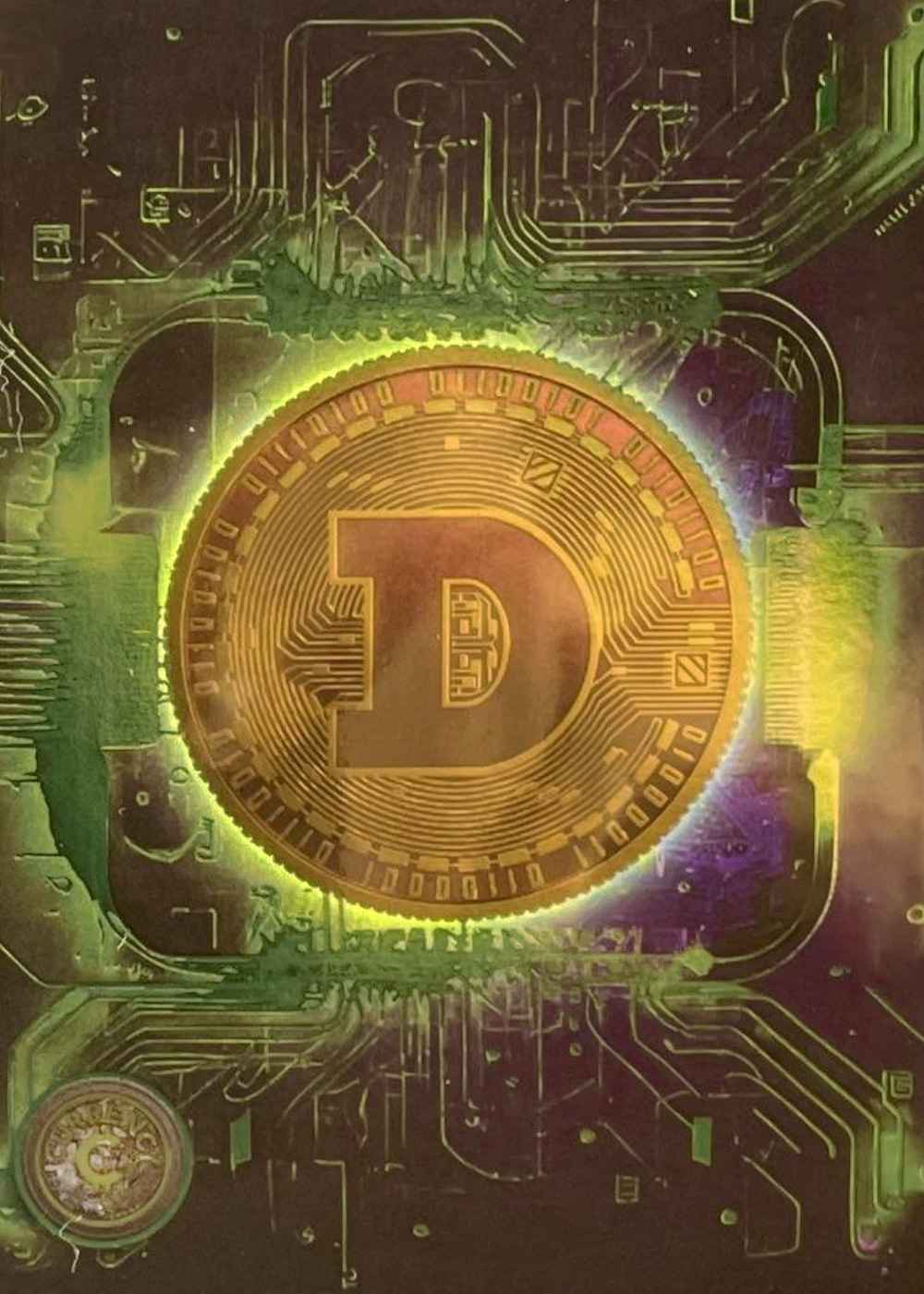 Dogecoin (The National Exclusive) card front