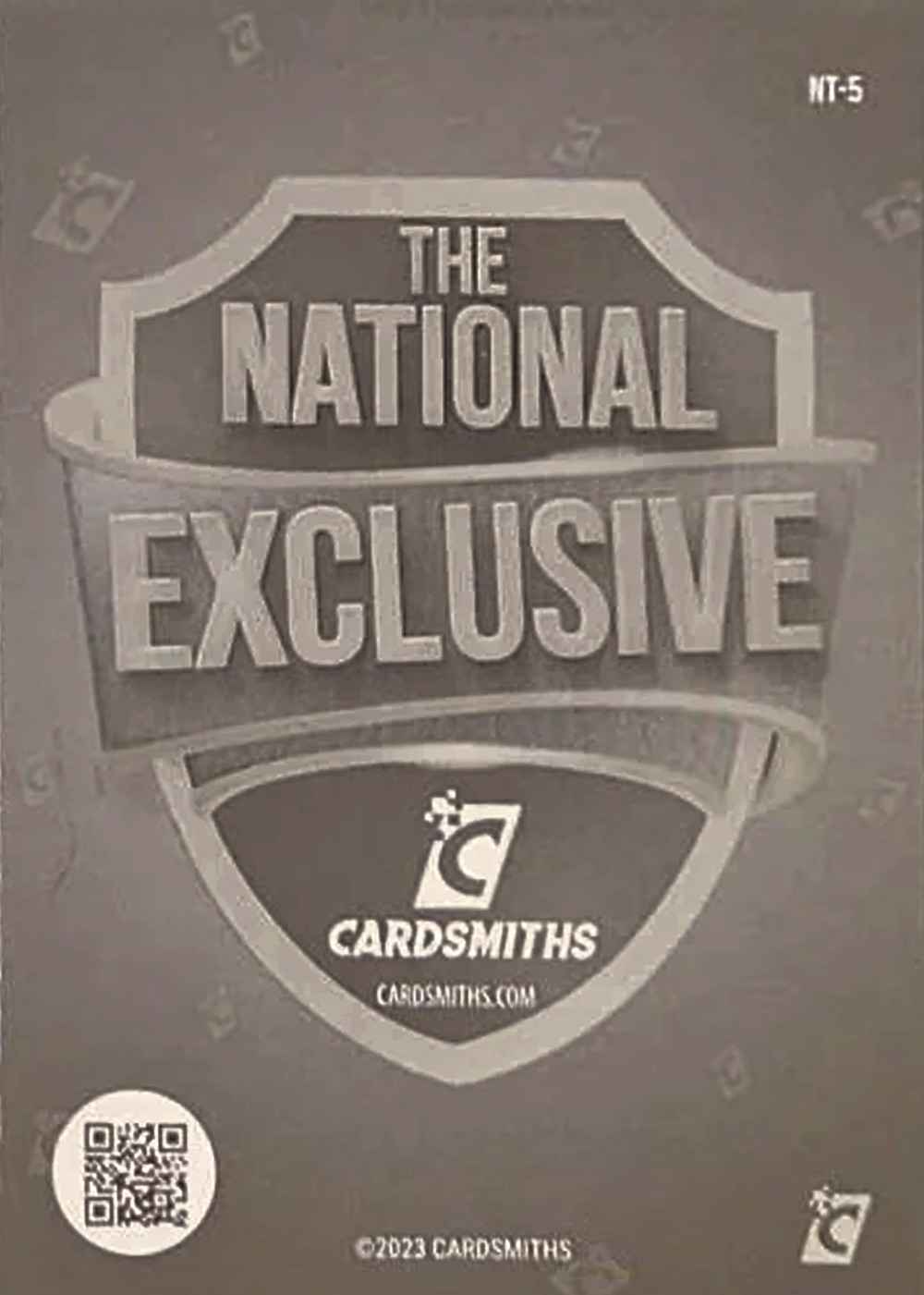 FTX (The National Exclusive) (Holofoil) card back