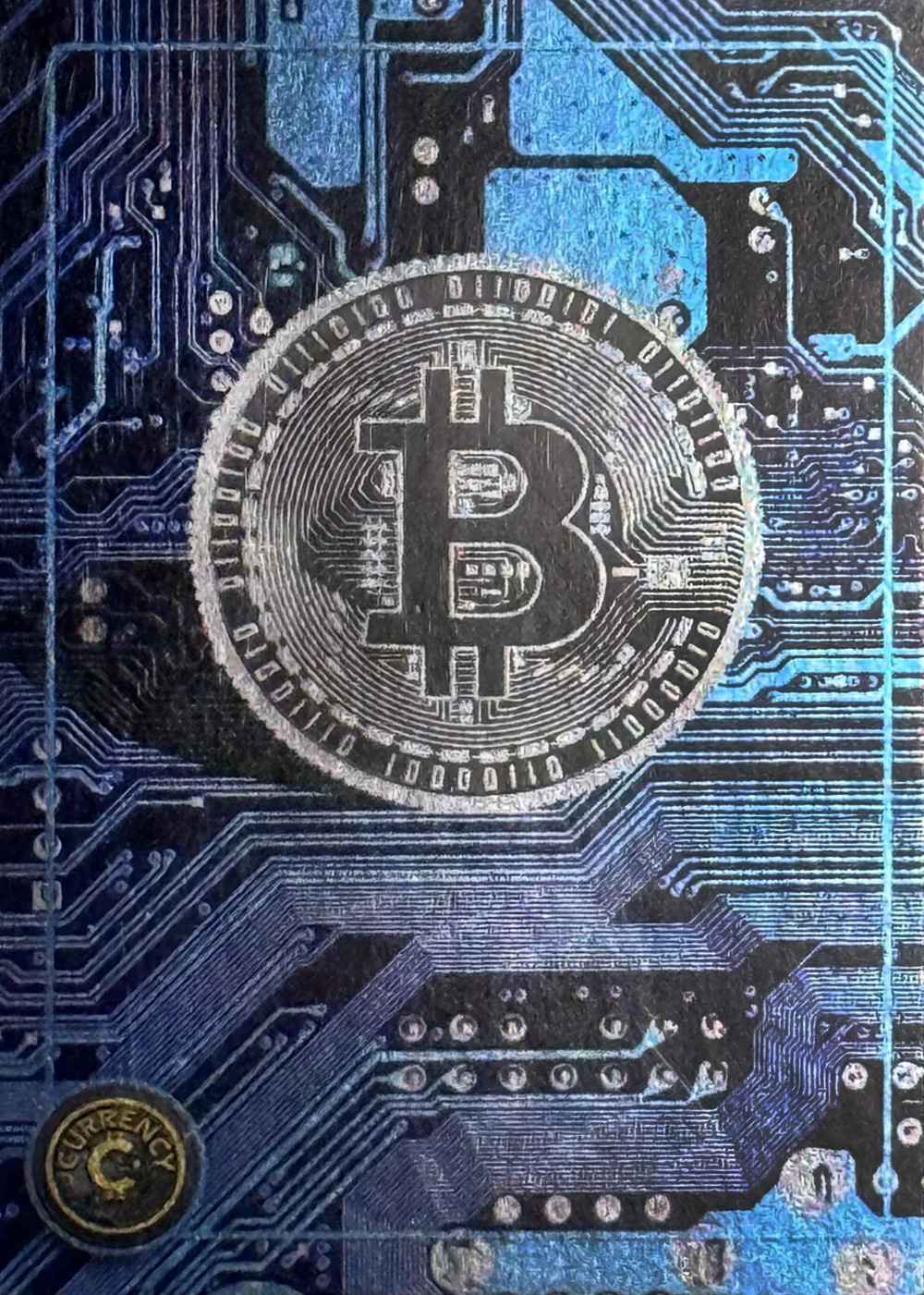 Bitcoin (The National Exclusive) card front