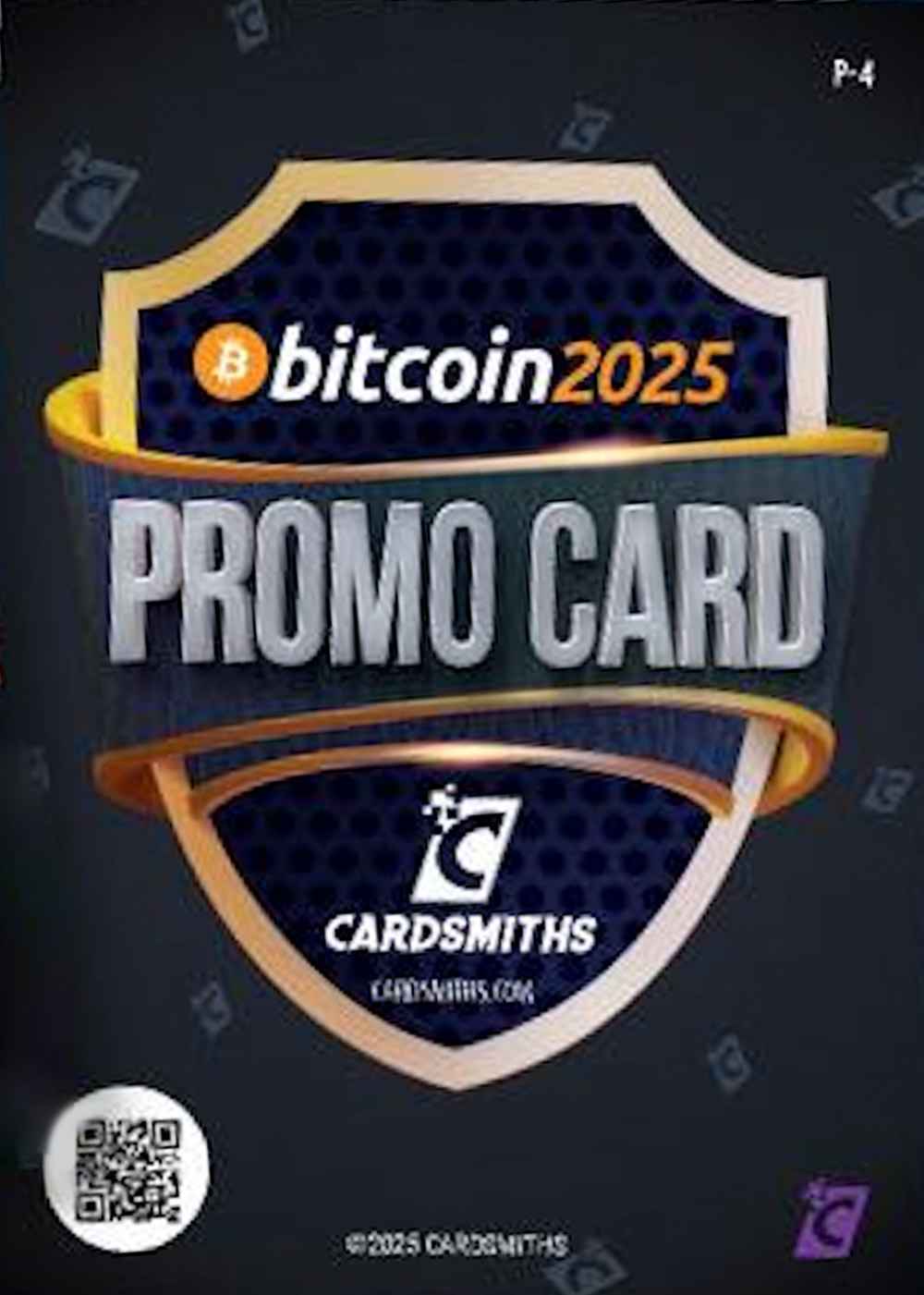 Bitcoin (bitcoin2025 Promo Card) (Holofoil) card back