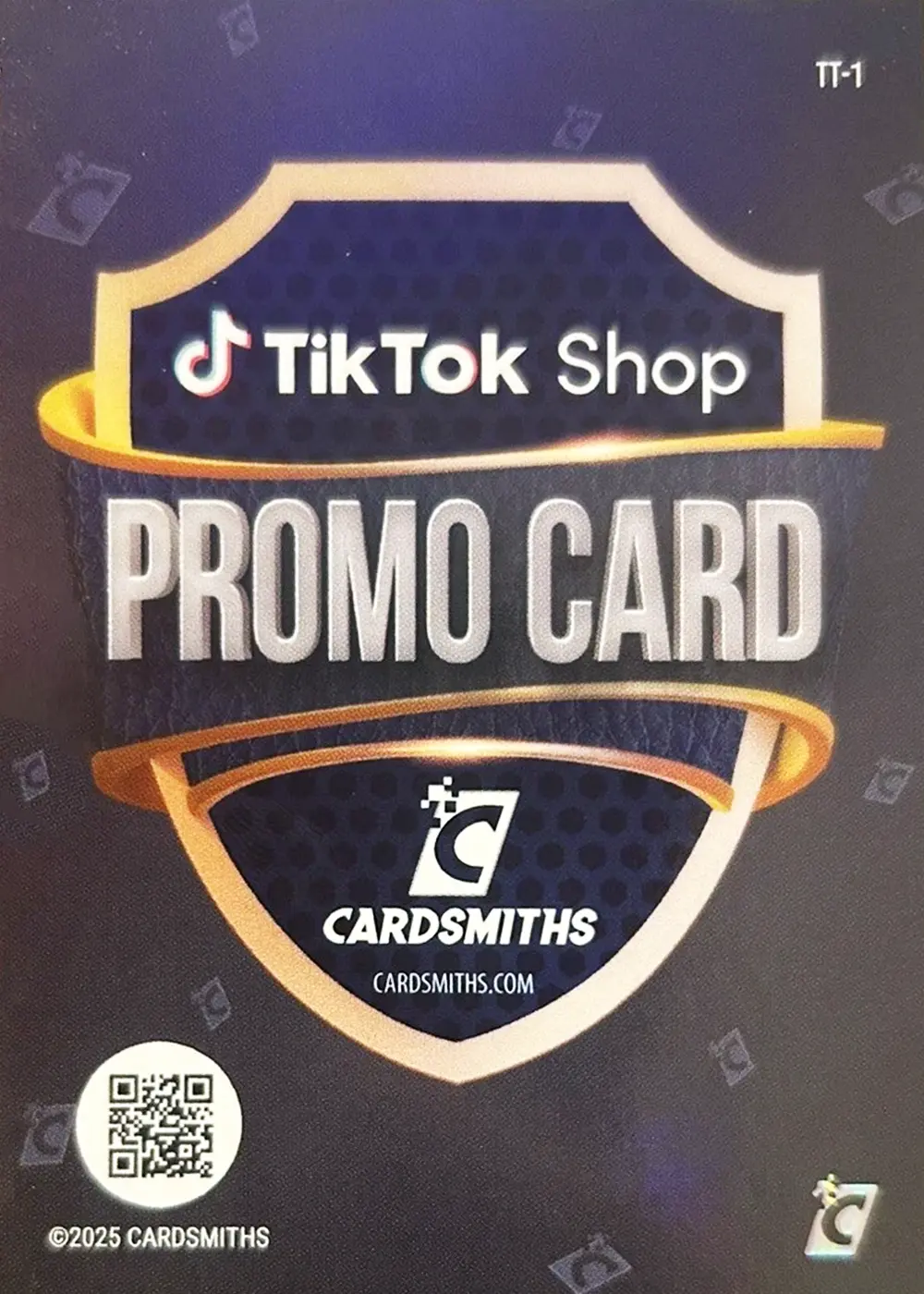 TikTok Shop Promo Card (Holofoil) card back