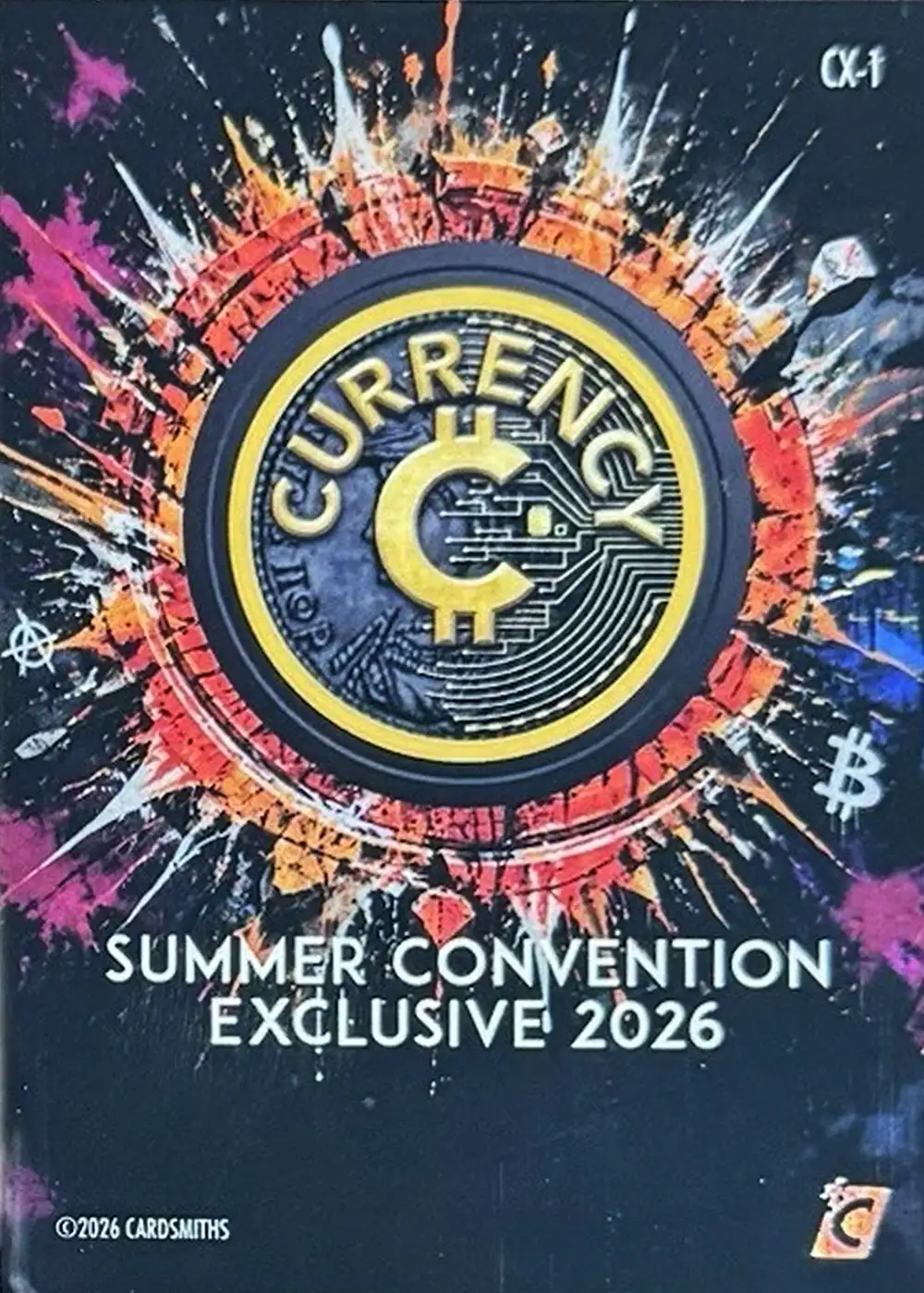 Summer Convention Exclusive 2026 CX-1 (Holofoil) card back