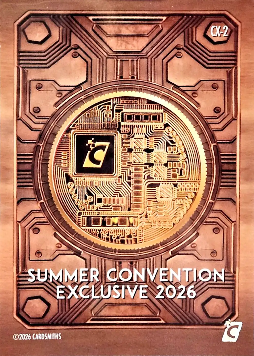 Summer Convention Exclusive 2026 CX-2 (Holofoil) card back