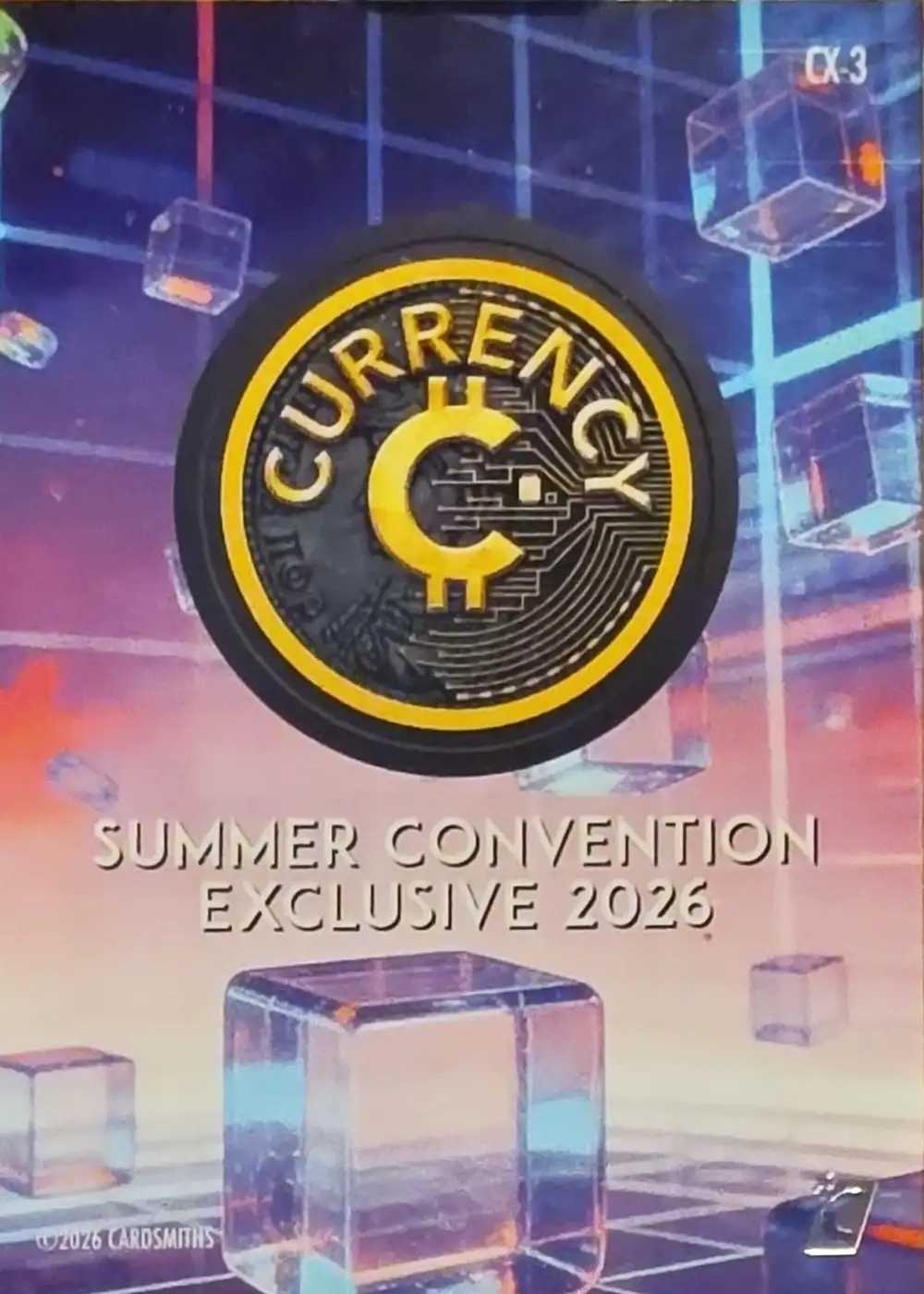 Summer Convention Exclusive 2026 CX-3 (Holofoil) card back