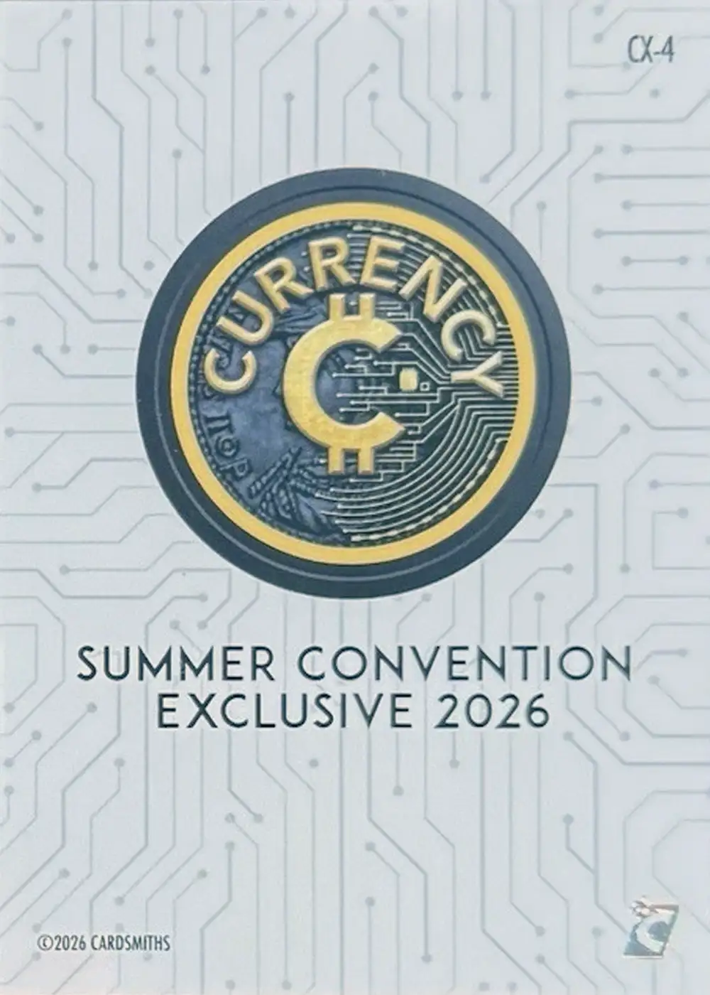 Summer Convention Exclusive 2026 CX-4 (Holofoil) card back