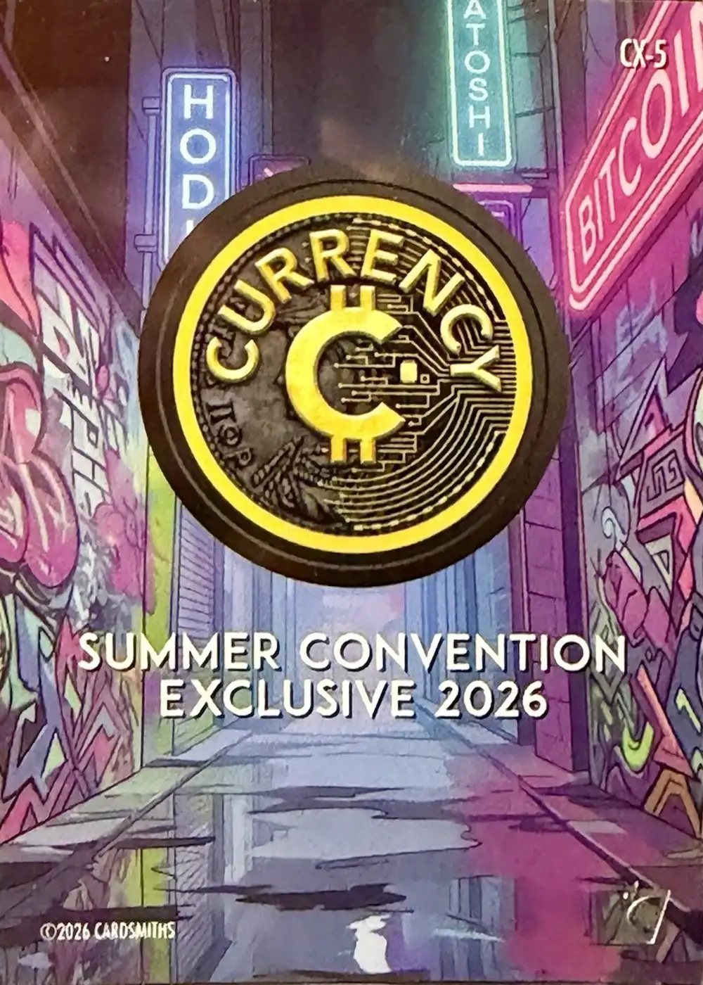 Summer Convention Exclusive 2026 CX-5 (Holofoil) card back