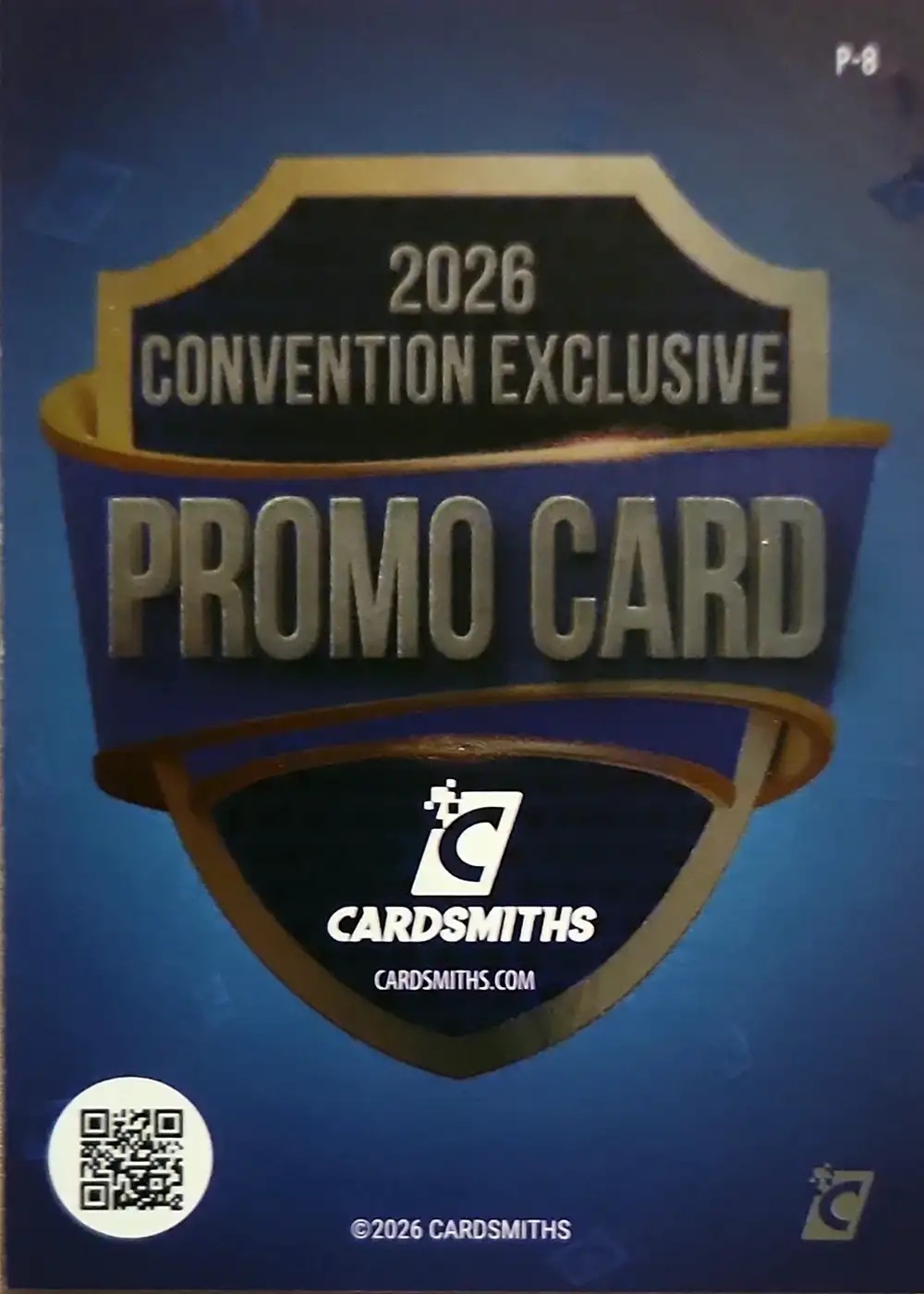 Summer Convention Exclusive 2026 P-8 (Holofoil) card back
