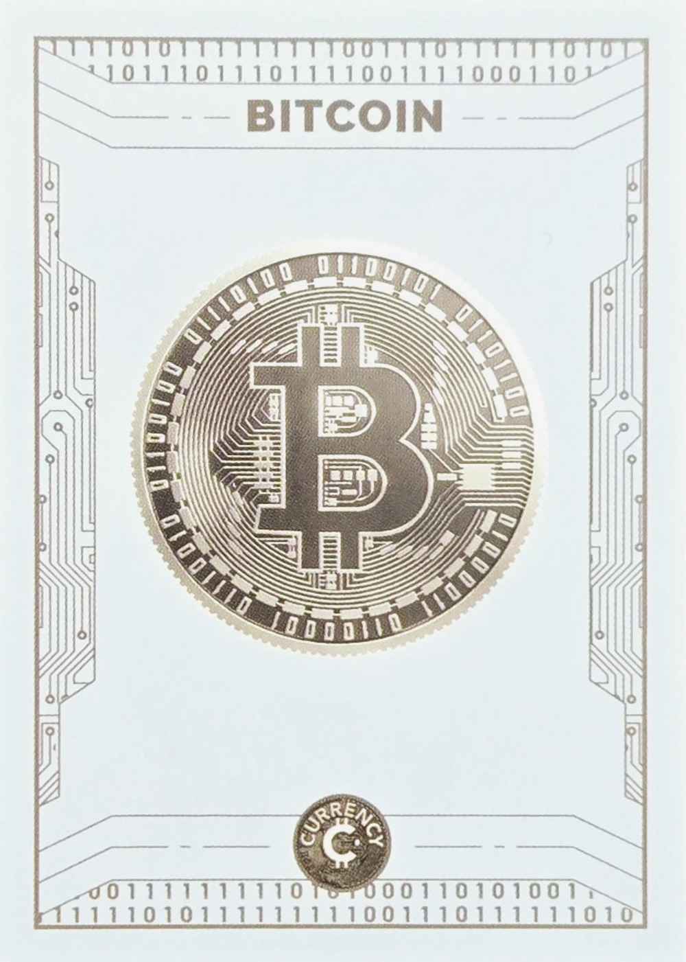 Bitcoin card front