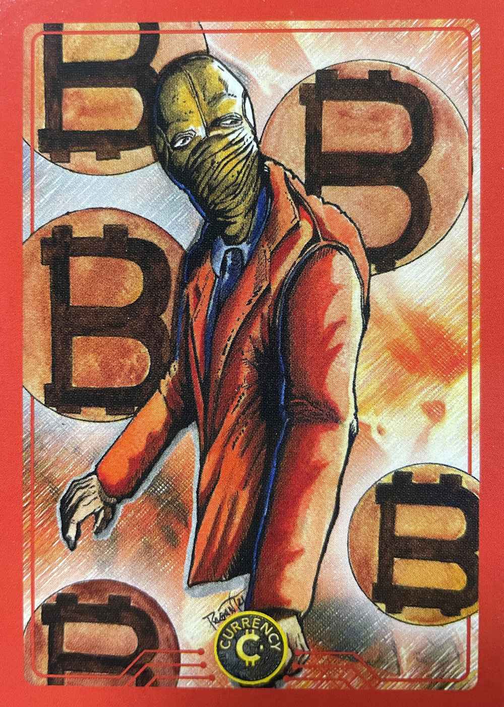 Satoshi card front