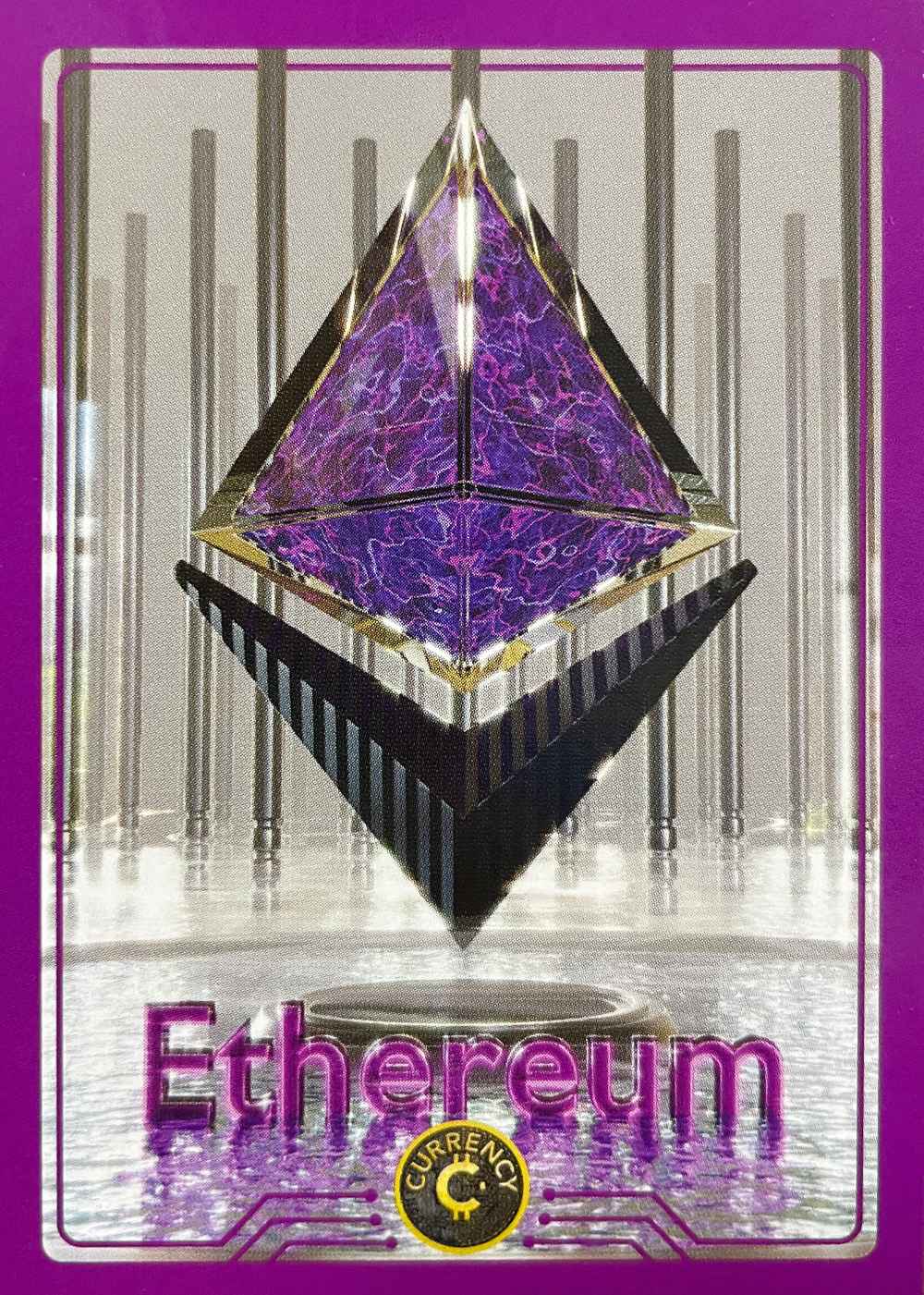 Ethereum card front