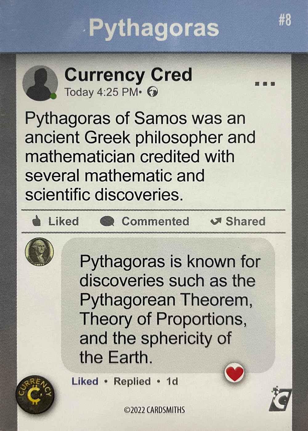 Pythagoras (Base) card back