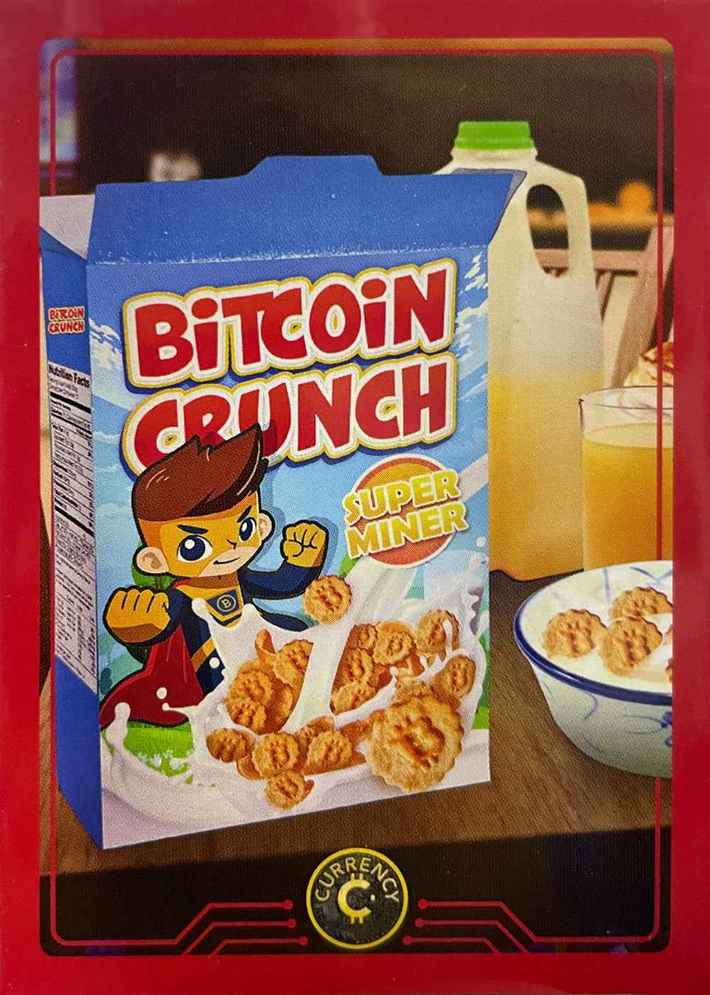 Bitcoin card front