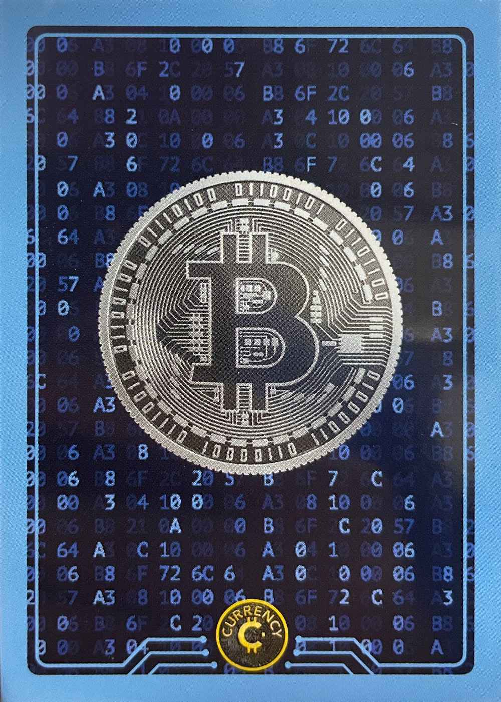 Bitcoin card front