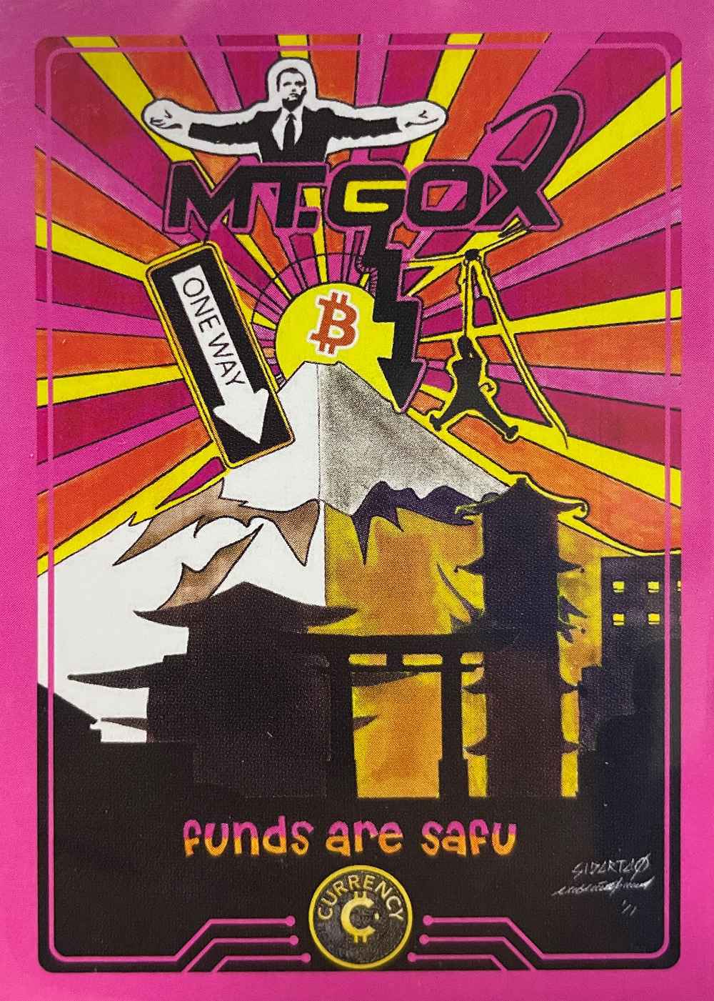 Mt Gox card front