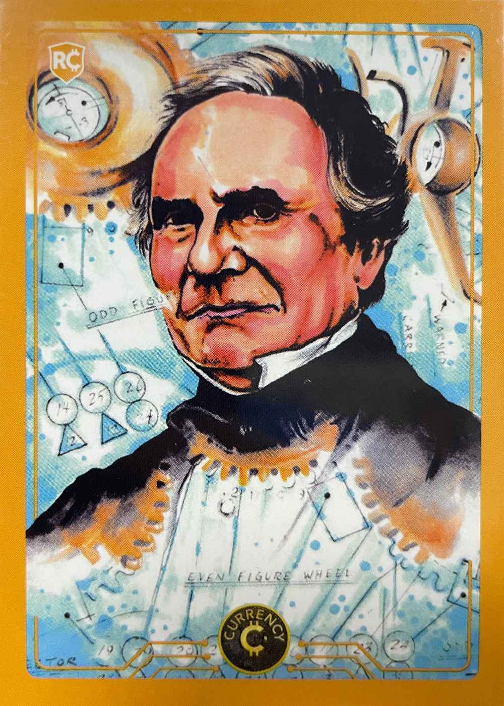Charles Babbage card front