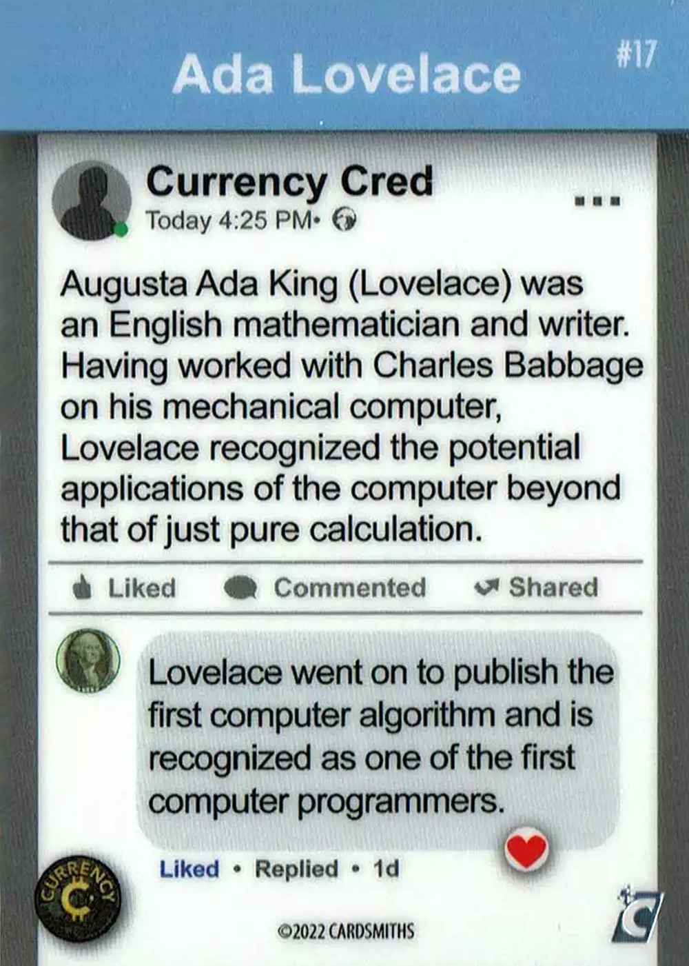 Ada Lovelace (Base) card back