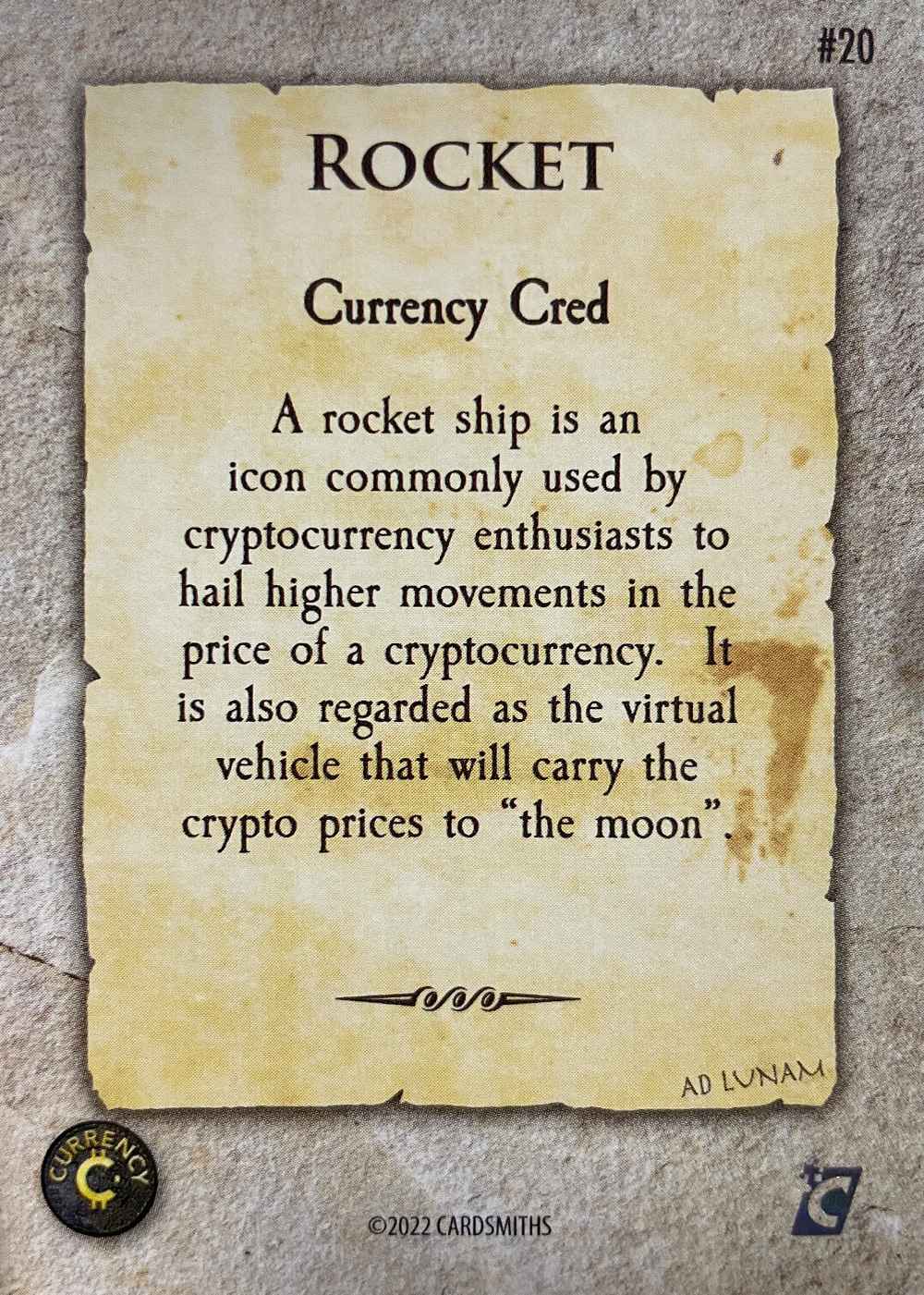 Rocket (Base) card back