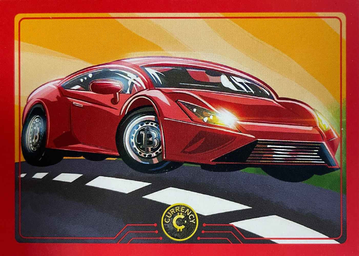 Lambo card front
