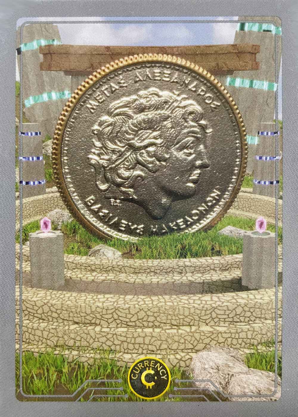 Ancient Drachma card front