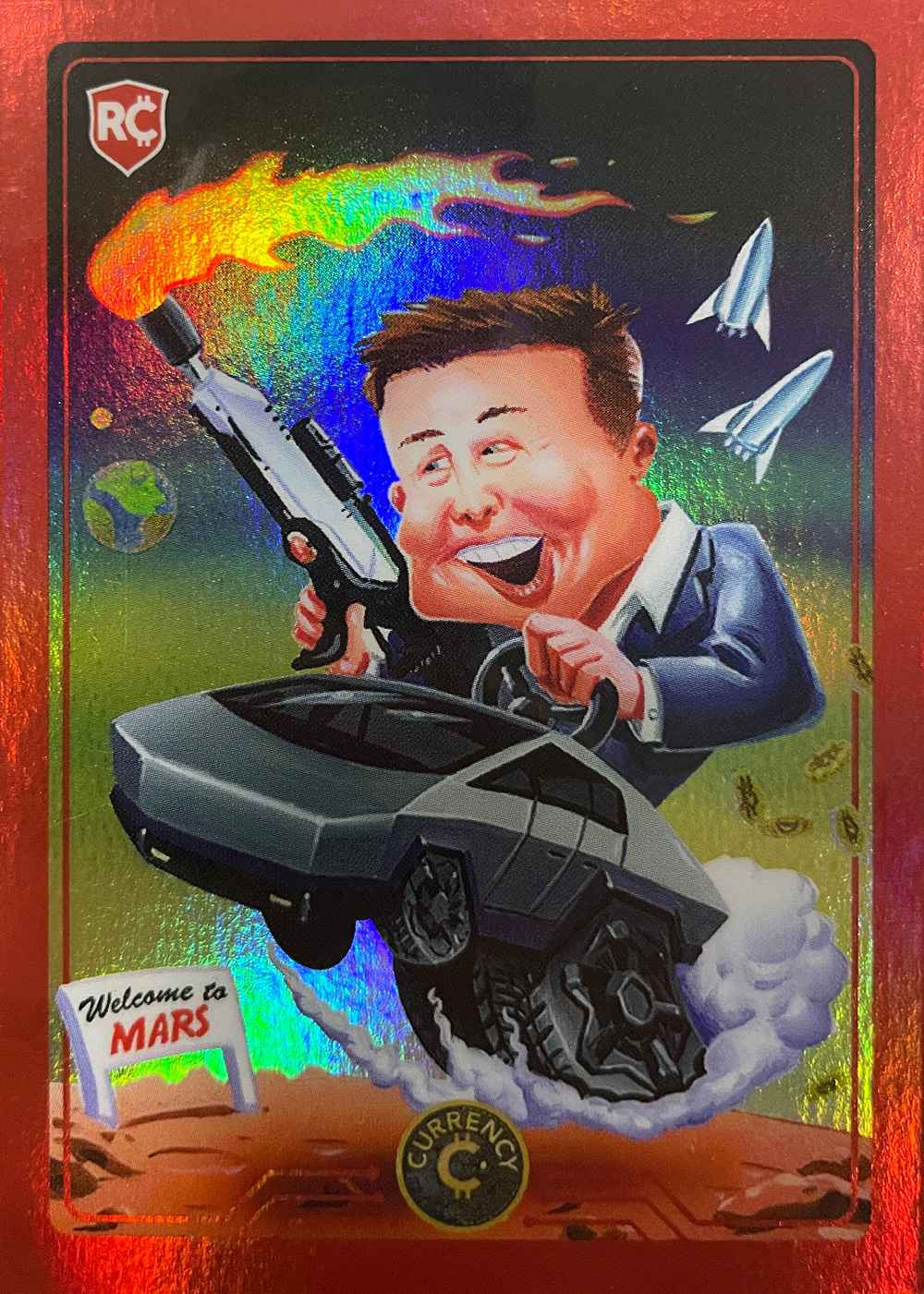 Elon Musk (Holofoil) thumbnail