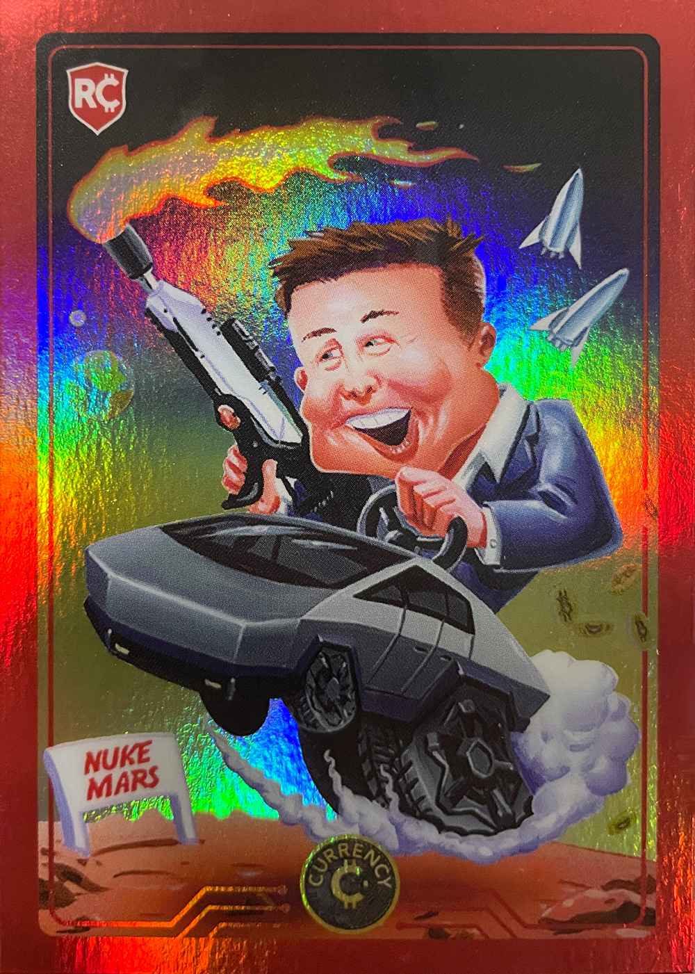 Elon Musk (Holofoil) thumbnail