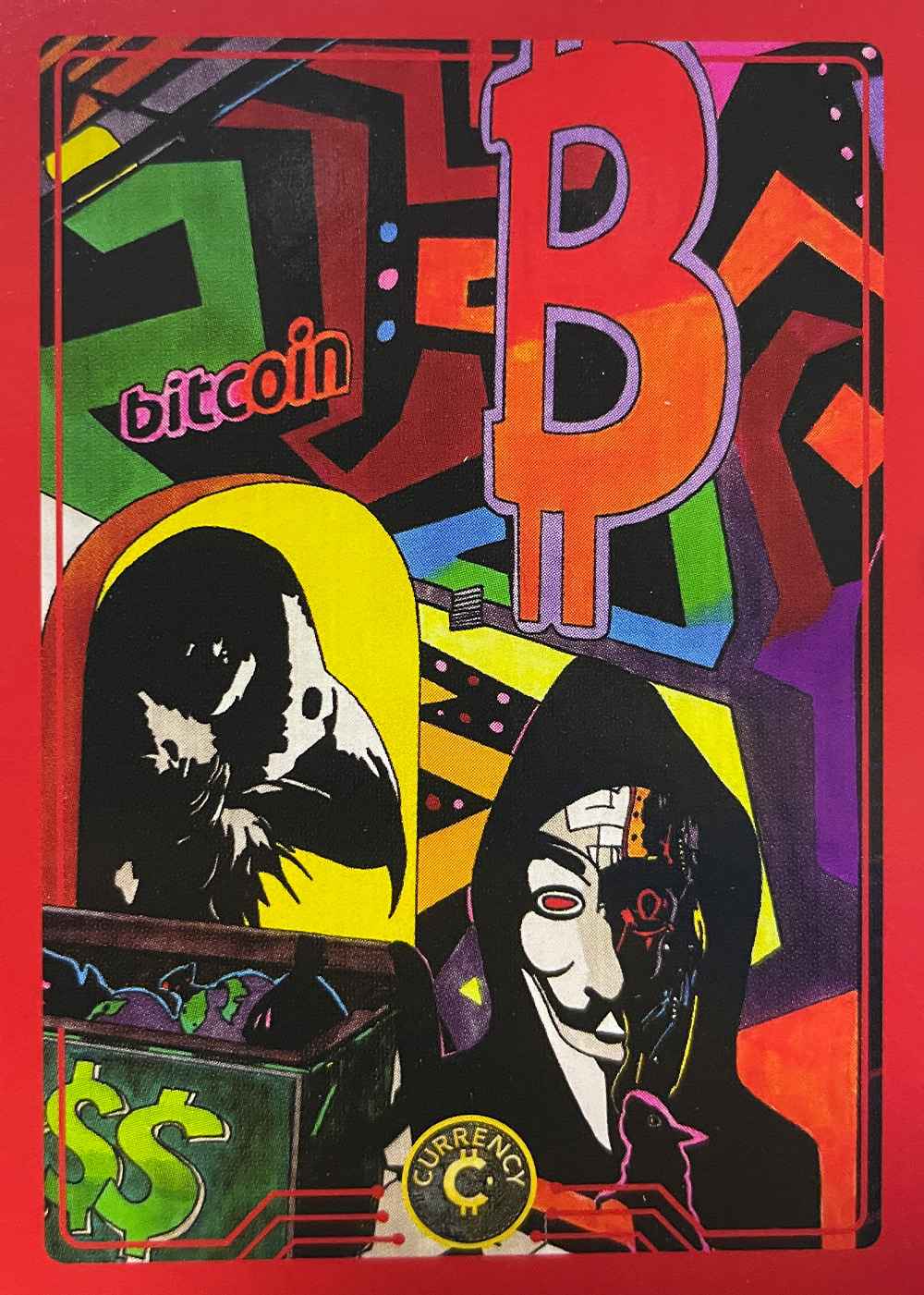 Satoshi card front