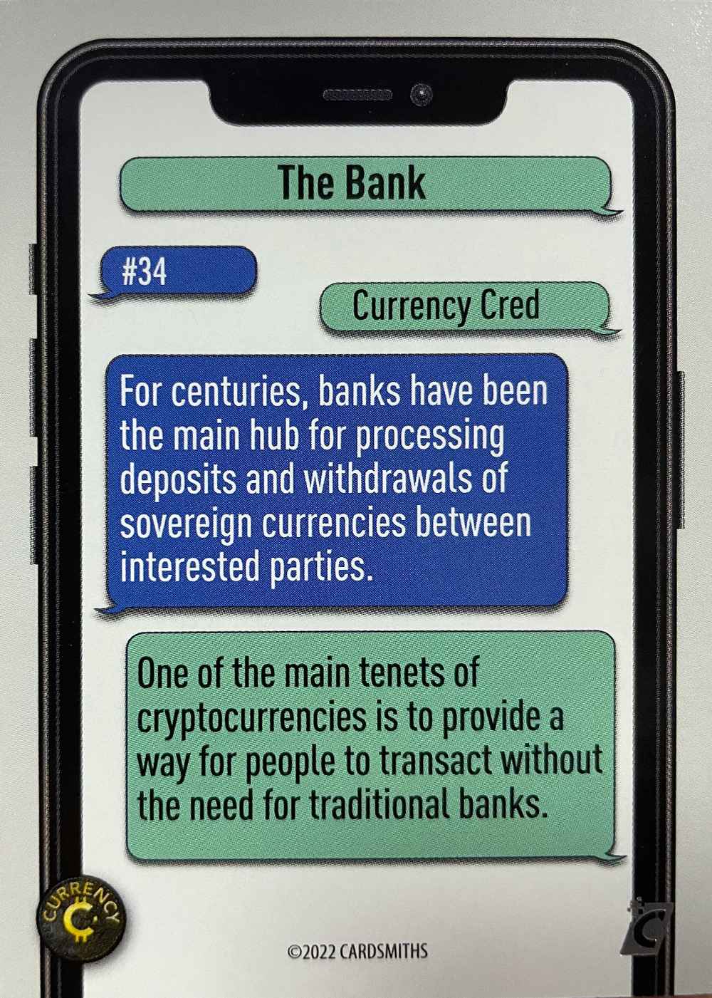 The Bank (Base) card back