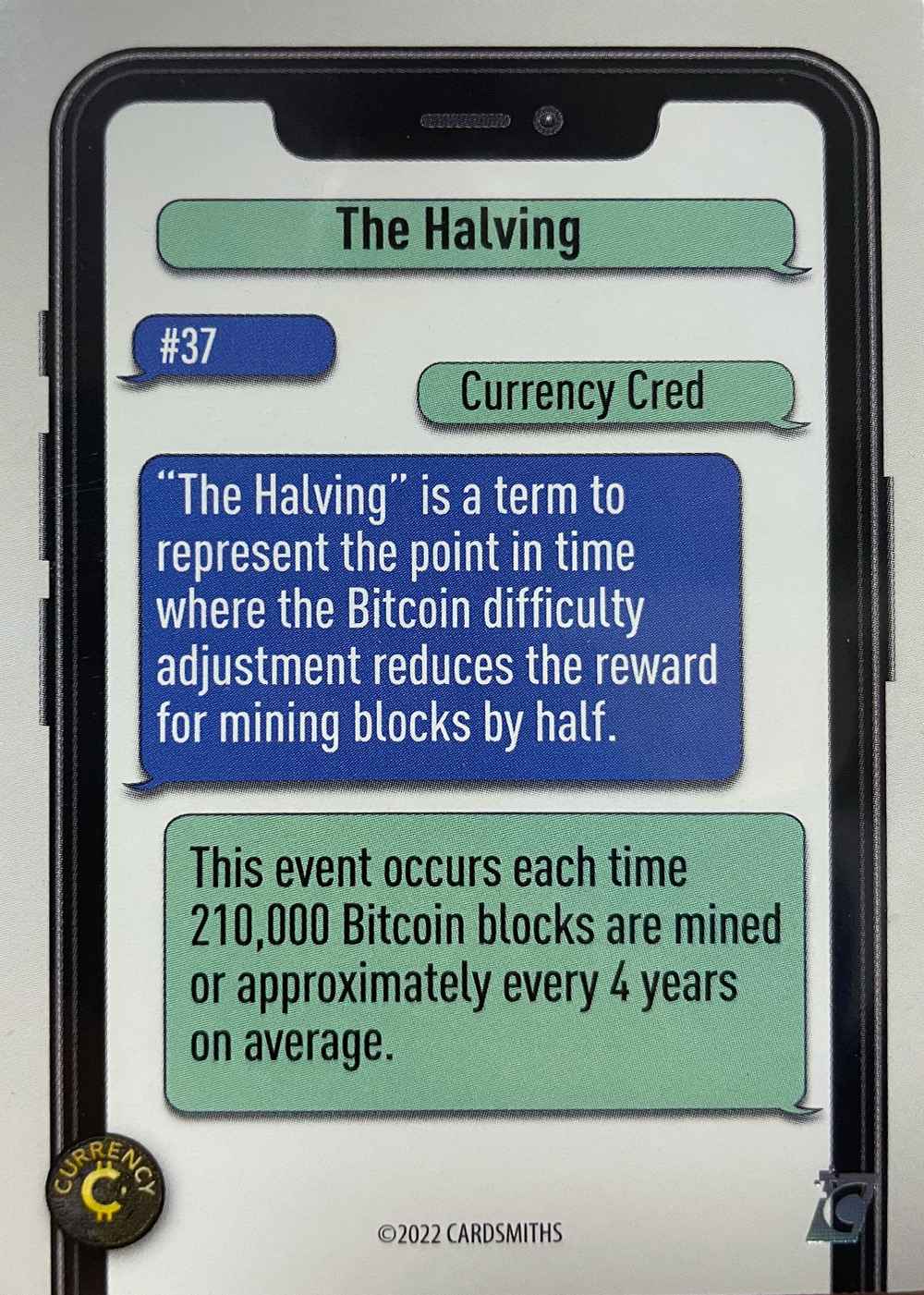 The Halving (Base) card back