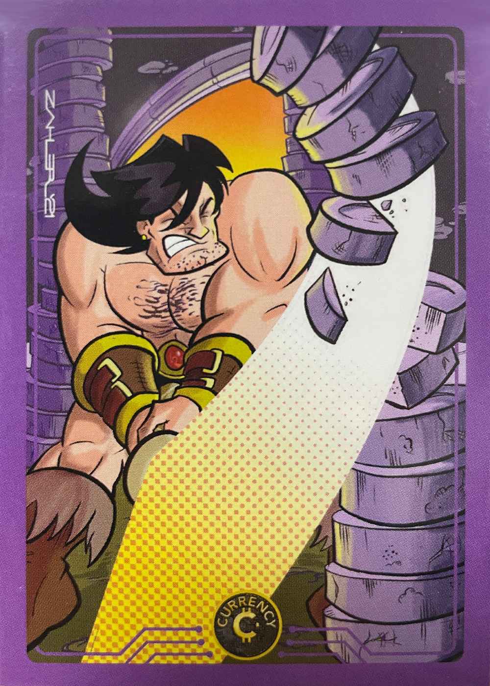 The Halving card front