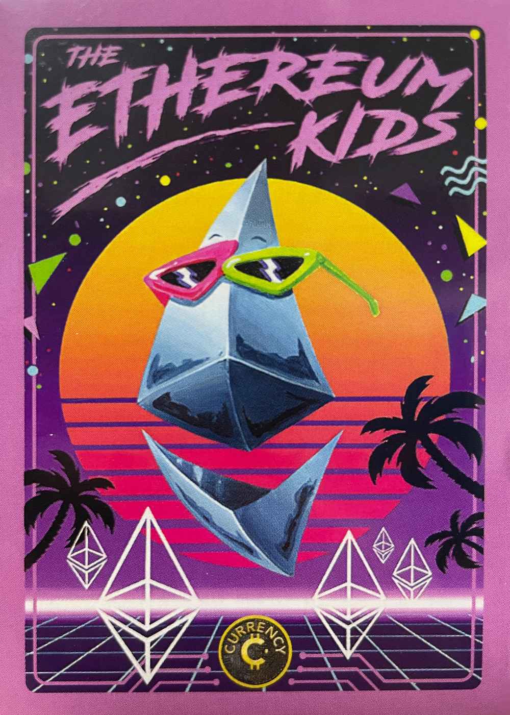 Ethereum card front