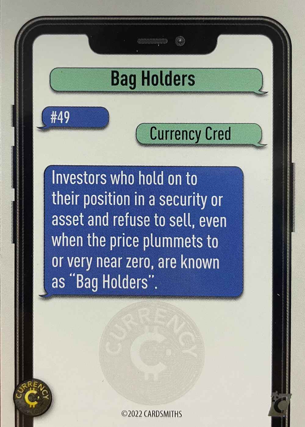 Bag Holders (Base) card back