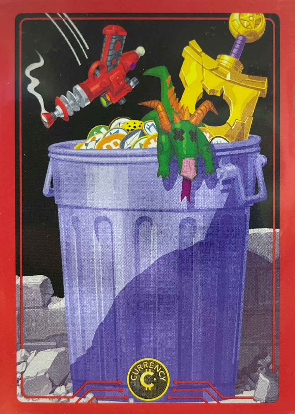 Rekt card front