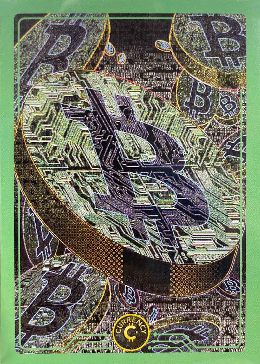 Bitcoin card front