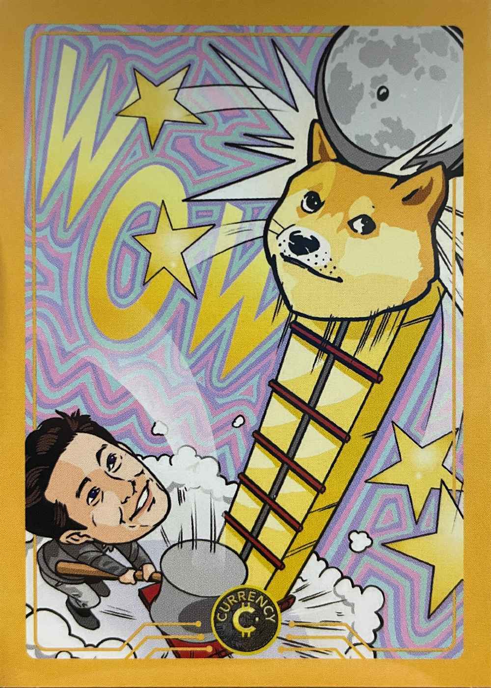 Dogecoin card front