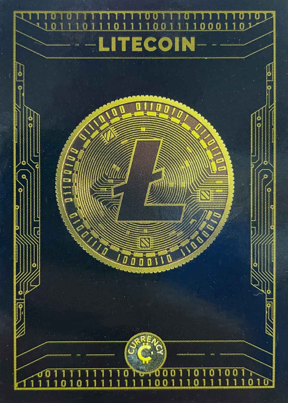 Litecoin card front