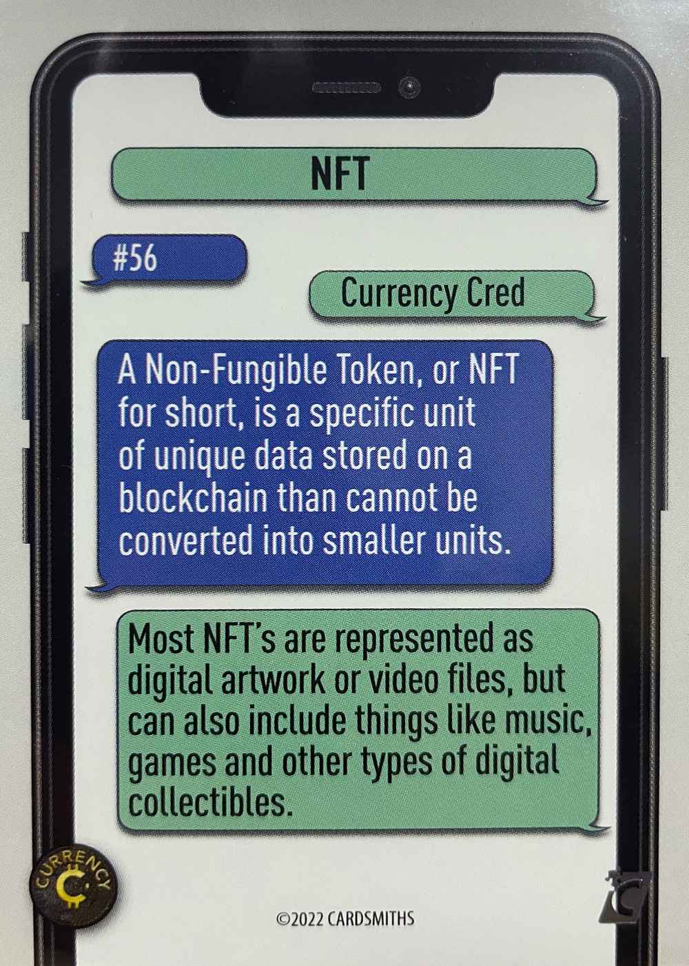 NFT (Base) card back