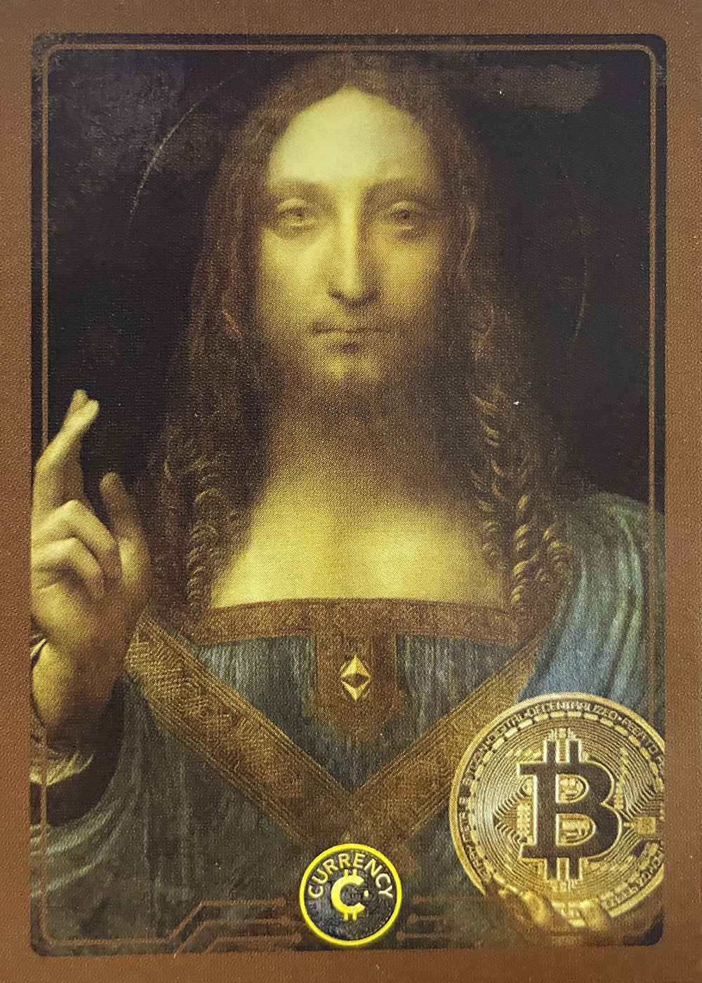 Salvator Mundi card front