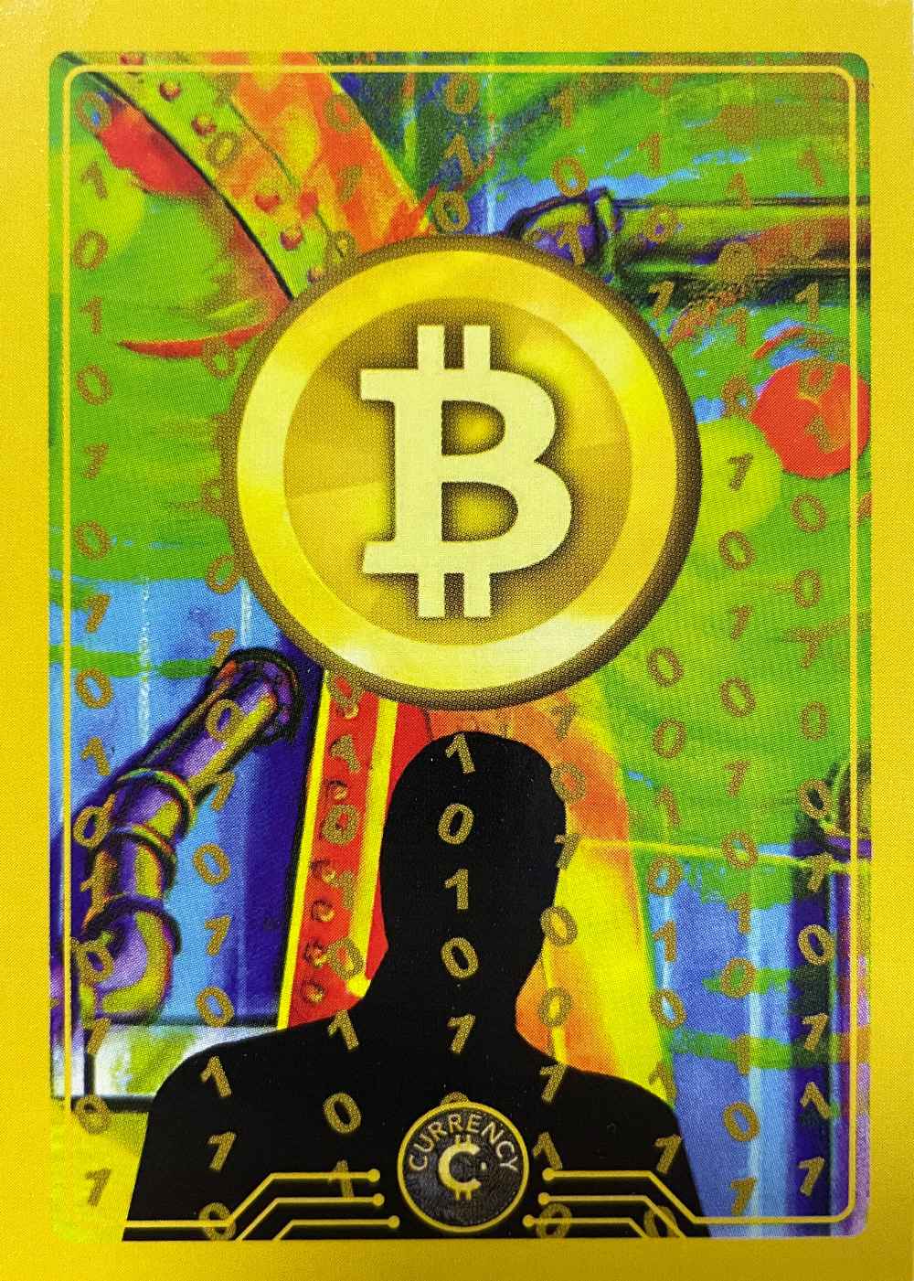 Satoshi card front