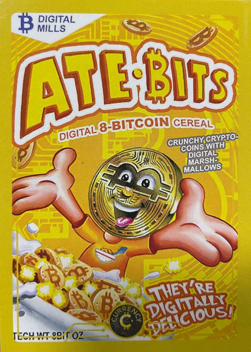 Bitcoin card front