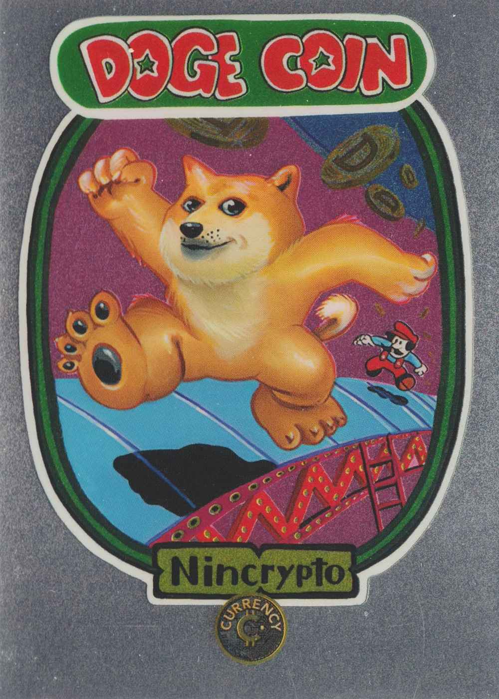 Dogecoin card front